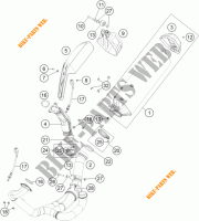 AUSPUFF für KTM 1290 SUPER ADVENTURE WHITE ABS 2016