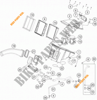 LUFTFILTER für KTM 1290 SUPER ADVENTURE WHITE ABS 2015
