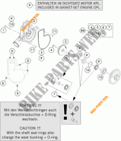 WASSERPUMPE für KTM 1190 ADVENTURE R ABS 2016