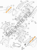PLASTIK für KTM 1190 ADVENTURE R ABS 2015