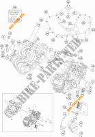 MOTORGEHÄUSE für KTM 1190 ADVENTURE R ABS 2015