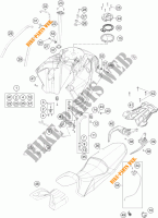 TANK / SITZBANK für KTM 1190 ADVENTURE R ABS 2014