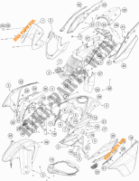 PLASTIK für KTM 1190 ADVENTURE R ABS 2014