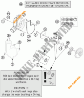 WASSERPUMPE für KTM 1190 ADVENTURE R ABS 2014