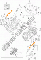MOTORGEHÄUSE für KTM 1190 ADVENTURE R ABS 2013