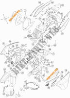 PLASTIK für KTM 1190 ADVENTURE R ABS 2013