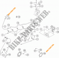 BREMSSYSTEM ABS für KTM 1190 ADVENTURE ABS GREY WES. 2015