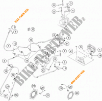 BREMSSYSTEM ABS für KTM 1190 ADVENTURE ABS ORANGE 2014