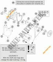 WASSERPUMPE für KTM 1190 ADVENTURE ABS ORANGE 2014