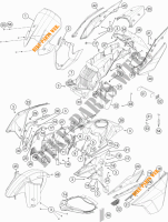 PLASTIK für KTM 1190 ADVENTURE ABS GREY 2014