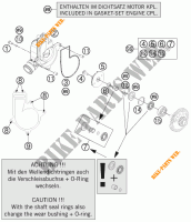 WASSERPUMPE für KTM 1190 ADVENTURE ABS GREY 2014