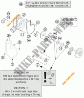 WASSERPUMPE für KTM 1190 ADVENTURE ABS ORANGE WES. 2014