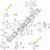 BREMSSYSTEM ABS für KTM 1190 ADVENTURE ABS GREY WES. 2014