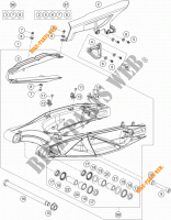SCHWINGE für KTM 1190 ADVENTURE ABS GREY WES. 2014