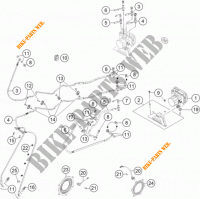 BREMSSYSTEM ABS für KTM 1190 ADVENTURE ABS ORANGE 2014