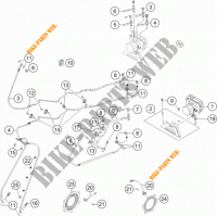 BREMSSYSTEM ABS für KTM 1190 ADVENTURE ABS GREY 2014