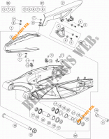 SCHWINGE für KTM 1190 ADVENTURE ABS GREY 2013