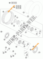 HINTERRADFELGE für KTM 990 ADVENTURE R 2011