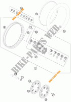 VORDERRADFELGE für KTM 990 ADVENTURE R 2011