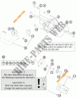 WASSERPUMPE für KTM 990 ADVENTURE R 2011