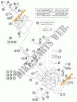ZYLINDERKOPF VORNE für KTM 990 ADVENTURE R 2011