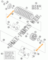 KUPPLUNG für KTM 990 ADVENTURE DAKAR EDITION 2011