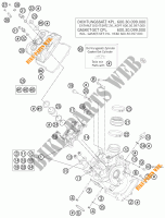 ZYLINDERKOPF VORNE für KTM 990 ADVENTURE DAKAR EDITION 2011