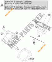 ZYLINDER für KTM 1190 RC8 R 2009