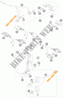 SCHEINWERFER / RÜCKLICHT für KTM 990 ADVENTURE ORANGE ABS 2008