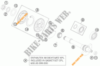 GEGENWELLE für KTM 990 SUPERMOTO T ORANGE ABS 2012