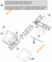 ZYLINDER für KTM 1190 RC8 2009