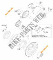 ANLASSER für KTM 525 SX SUPERMOTO 2005