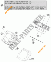 ZYLINDER für KTM 1190 RC8 BLACK RRS 2009