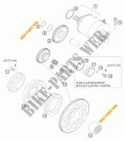 ANLASSER für KTM 525 MXC-G RACING 2004