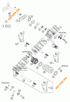 GETRIEBE SCHALT für KTM 525 MXC-G RACING 2004
