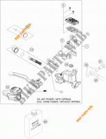 BREMSPUMPE VORNE für KTM 500 XC-W 2016