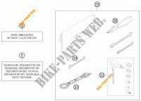 BORDWERKZEUG / HANDBUCH / OPTIONEN für KTM 500 XC-W 2013
