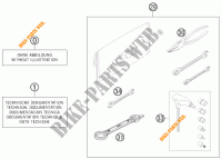 BORDWERKZEUG / HANDBUCH / OPTIONEN für KTM 150 XC 2014