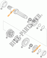 GETRIEBE HAUPTWELLE für KTM 250 XCF-W SIX DAYS 2011
