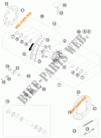 HINTERRADFELGE für KTM 250 XCF-W SIX DAYS 2011