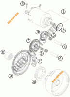 ANLASSER für KTM 250 XCF-W 2009