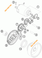 ANLASSER für KTM 250 XC-F 2009