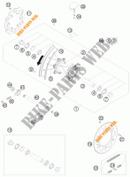 HINTERRADFELGE für KTM 450 XC-W CHAMPION EDITION 2010