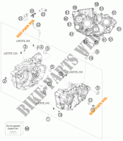 MOTORGEHÄUSE für KTM 450 XC-W CHAMPION EDITION 2010