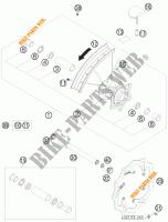 VORDERRADFELGE für KTM 450 XC-W CHAMPION EDITION 2010