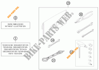 BORDWERKZEUG / HANDBUCH / OPTIONEN für KTM 450 XC-W 2015