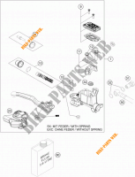 BREMSPUMPE VORNE für KTM 450 XC-W 2015