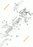 PLASTIK für KTM FREERIDE 350 2015