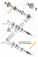 GETRIEBE VORGELEGEWELLE für KTM 640 LC-E 2000