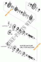 GETRIEBE VORGELEGEWELLE für KTM 640 LC4-E 2001
